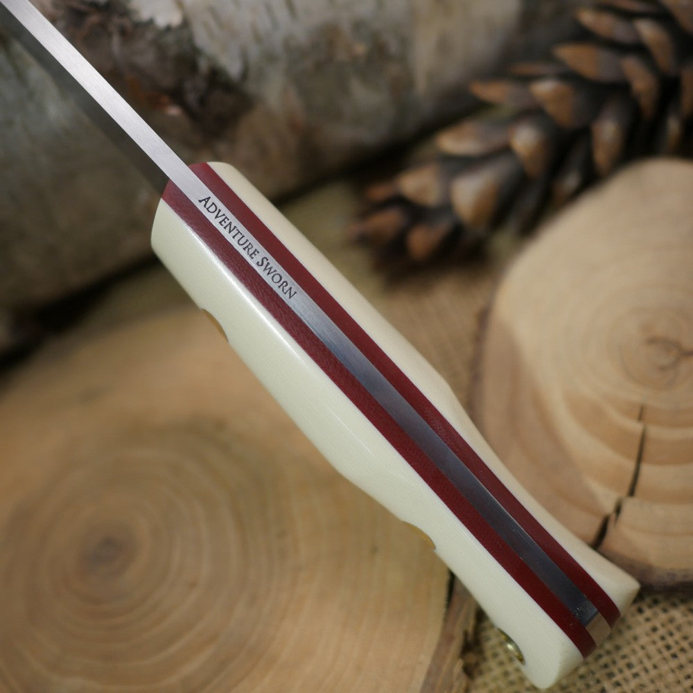 Classic: Ivory G10 & Red G10
