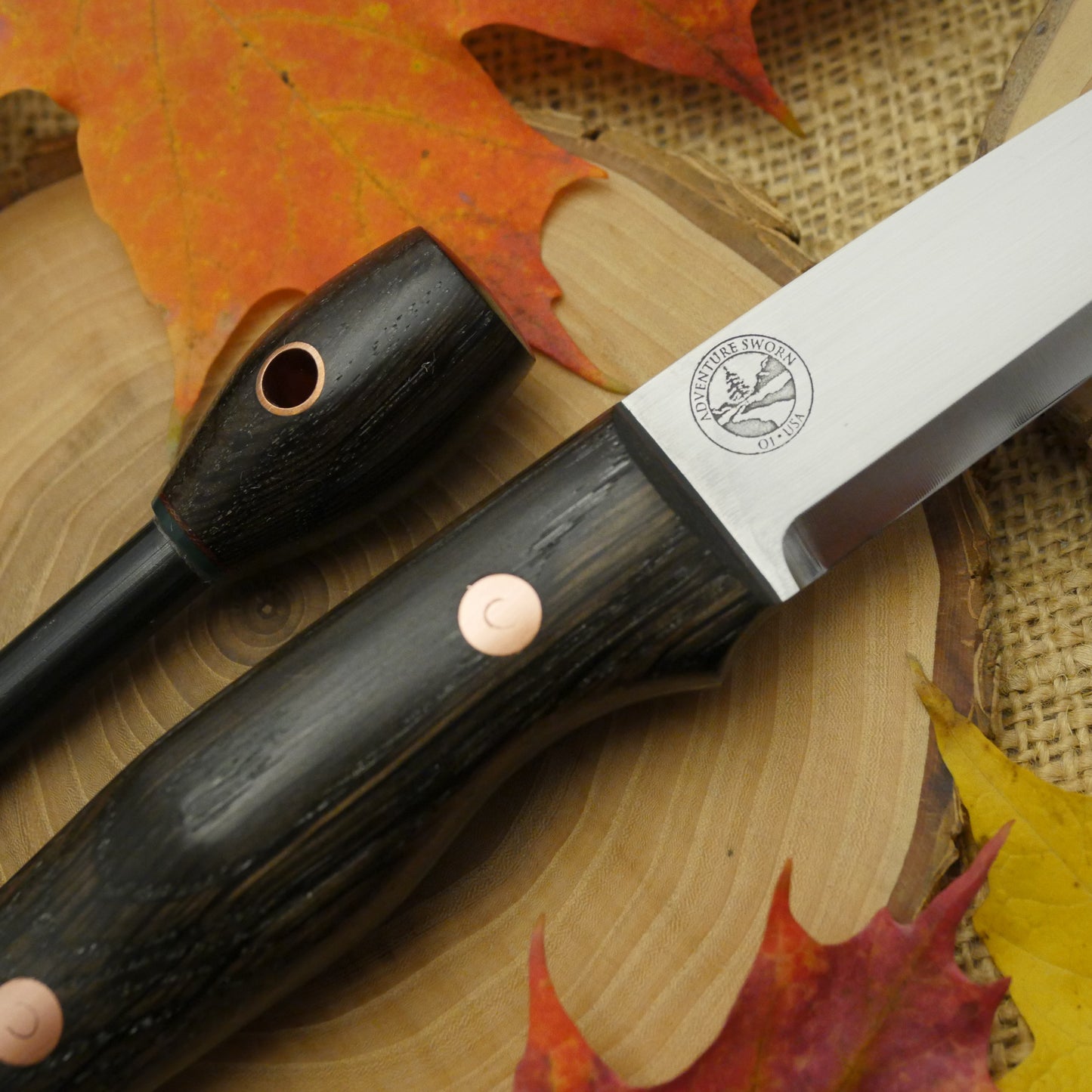 Mountaineer: Bog Oak, Double Liners & Copper Bolts