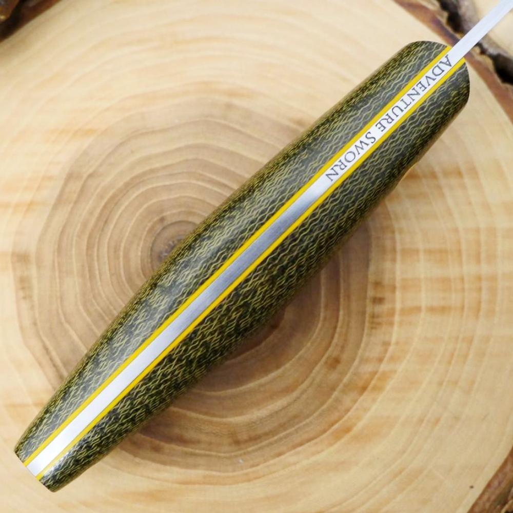 Hiker: Green Canvas & Yellow - Adventure Sworn Bushcraft Co.