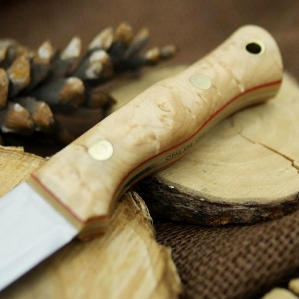 In Stock Voyageur: Birdseye Maple & Double liners - Adventure Sworn Bushcraft Co.