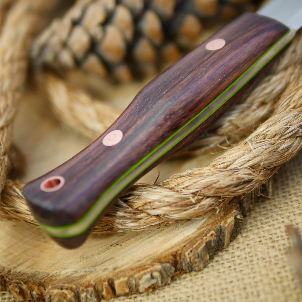 Woodcrafter: Katalox & Green G10 - Adventure Sworn Bushcraft Co.