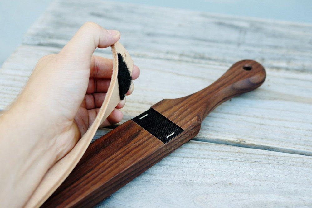 Leather Pads for Walnut Strop