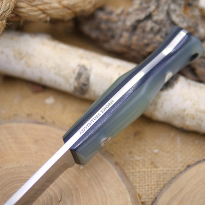 Explorer: Jade Ghost G10 & Black Canvas Liners