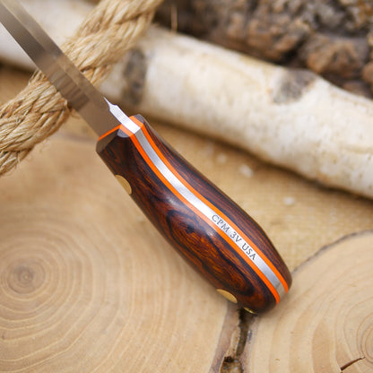 Walker: 3V, Ironwood & Orange G10 liners
