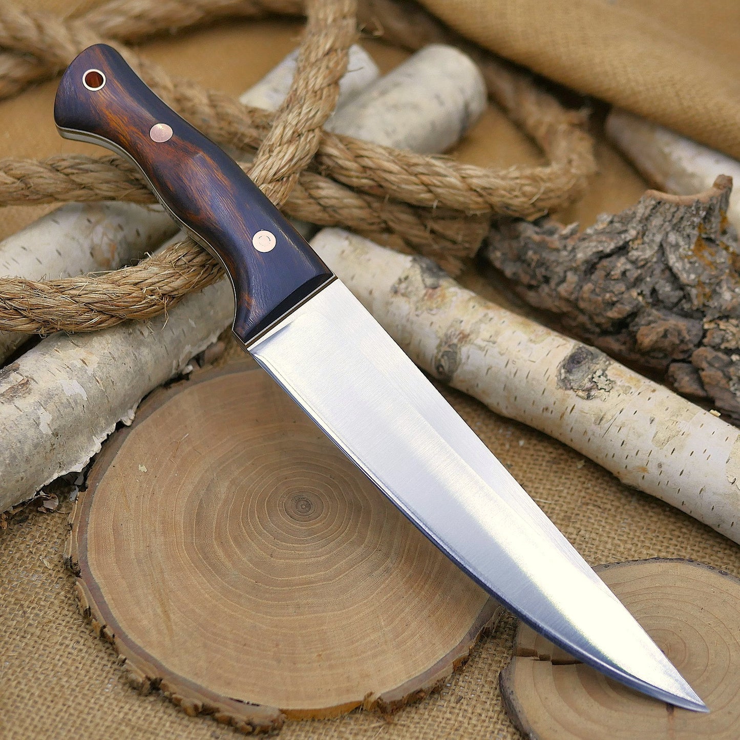 Tradesman 7.25": Ironwood, Coyote Tan & White Liners