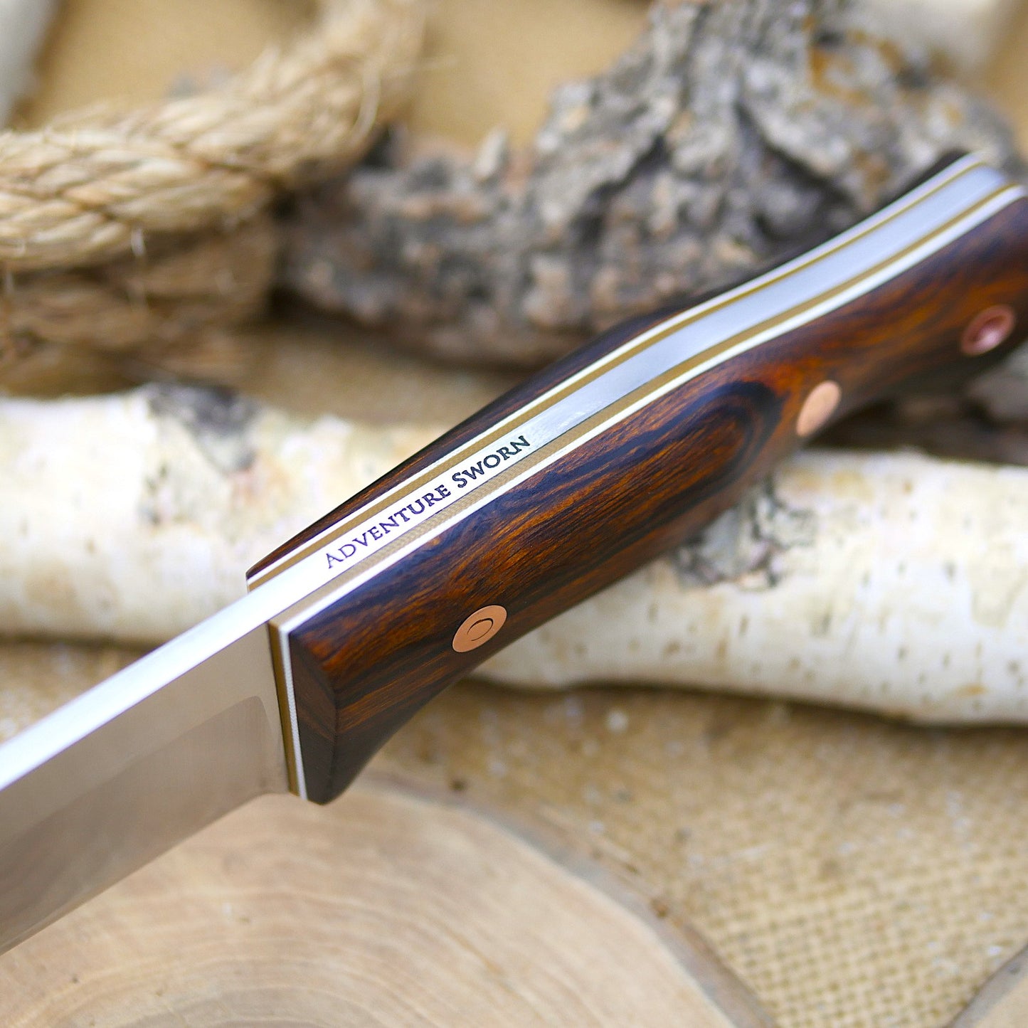Tradesman 7.25": Ironwood, Coyote Tan & White Liners