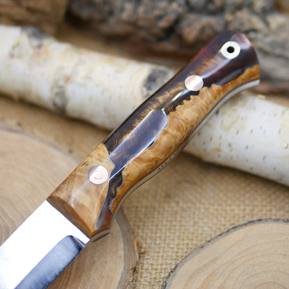 Classic: Maple Burl & Brown Resin