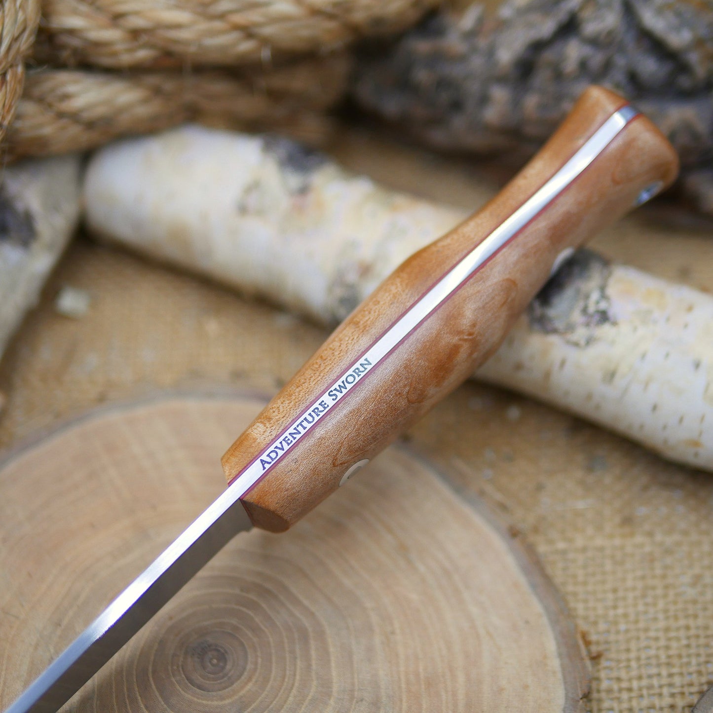 Mountaineer: Stabilized Maple & Cinnamon Red Liners