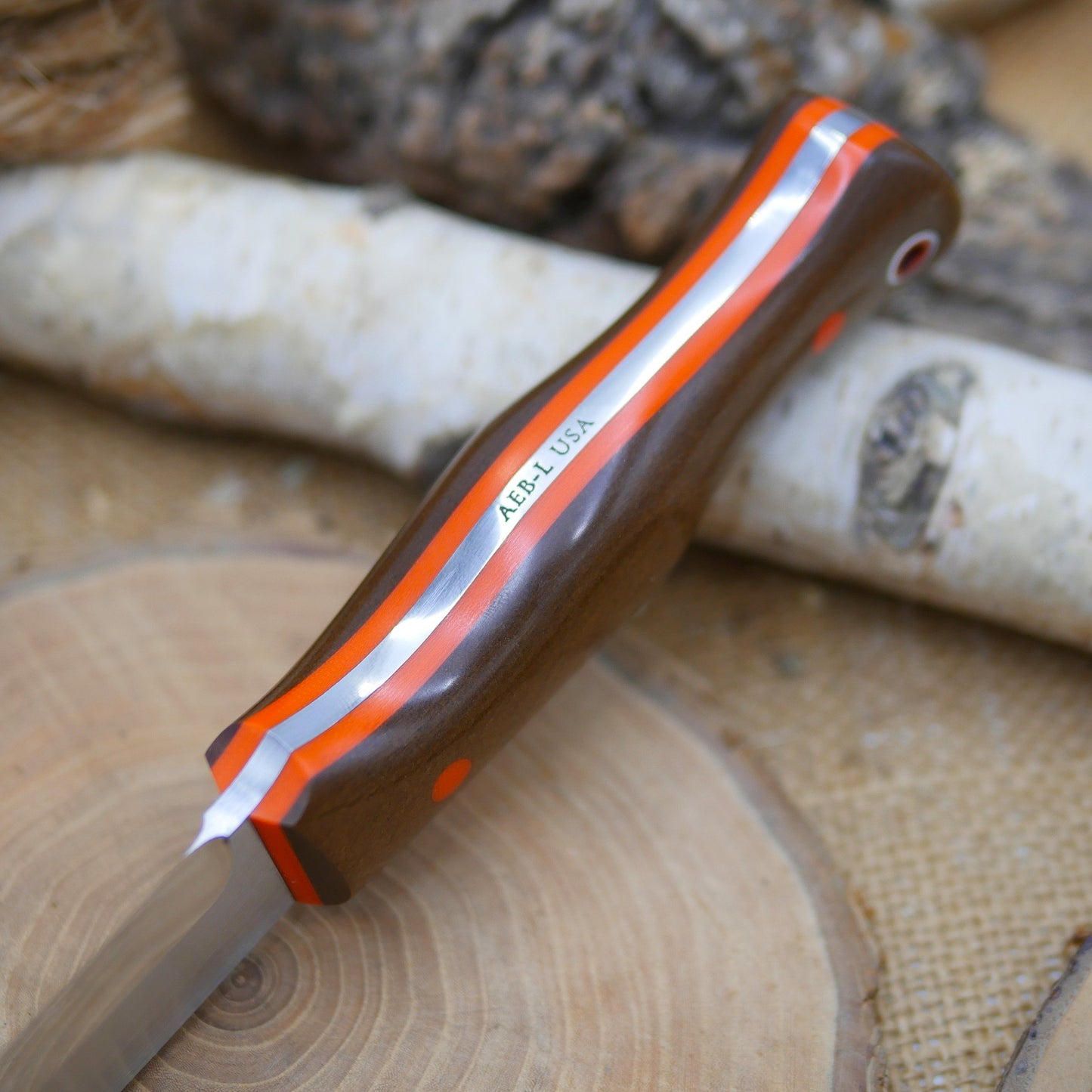 Explorer: Brown Richlite & Orange G10