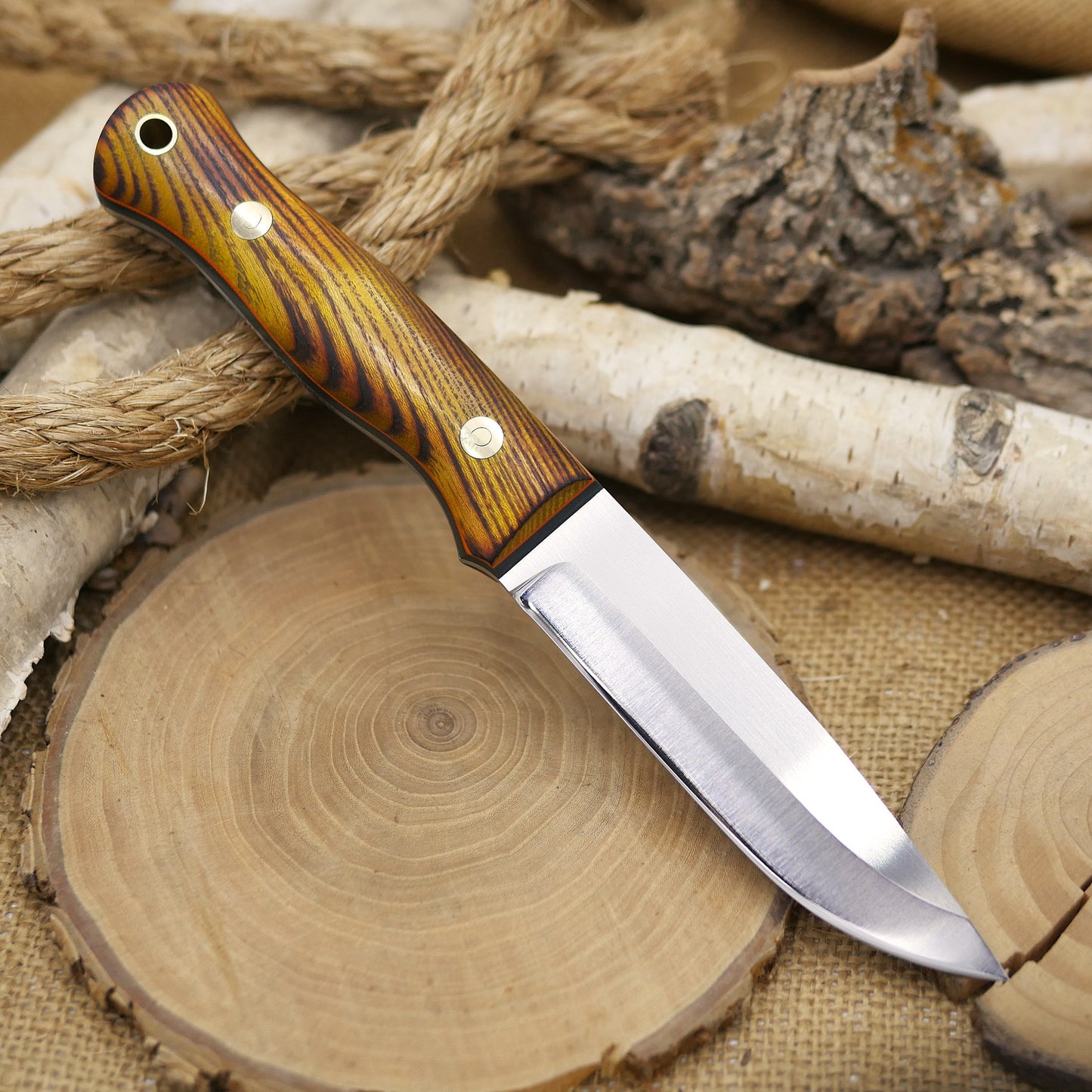 Explorer: Osage Orange, Forest Green & Orange Liners