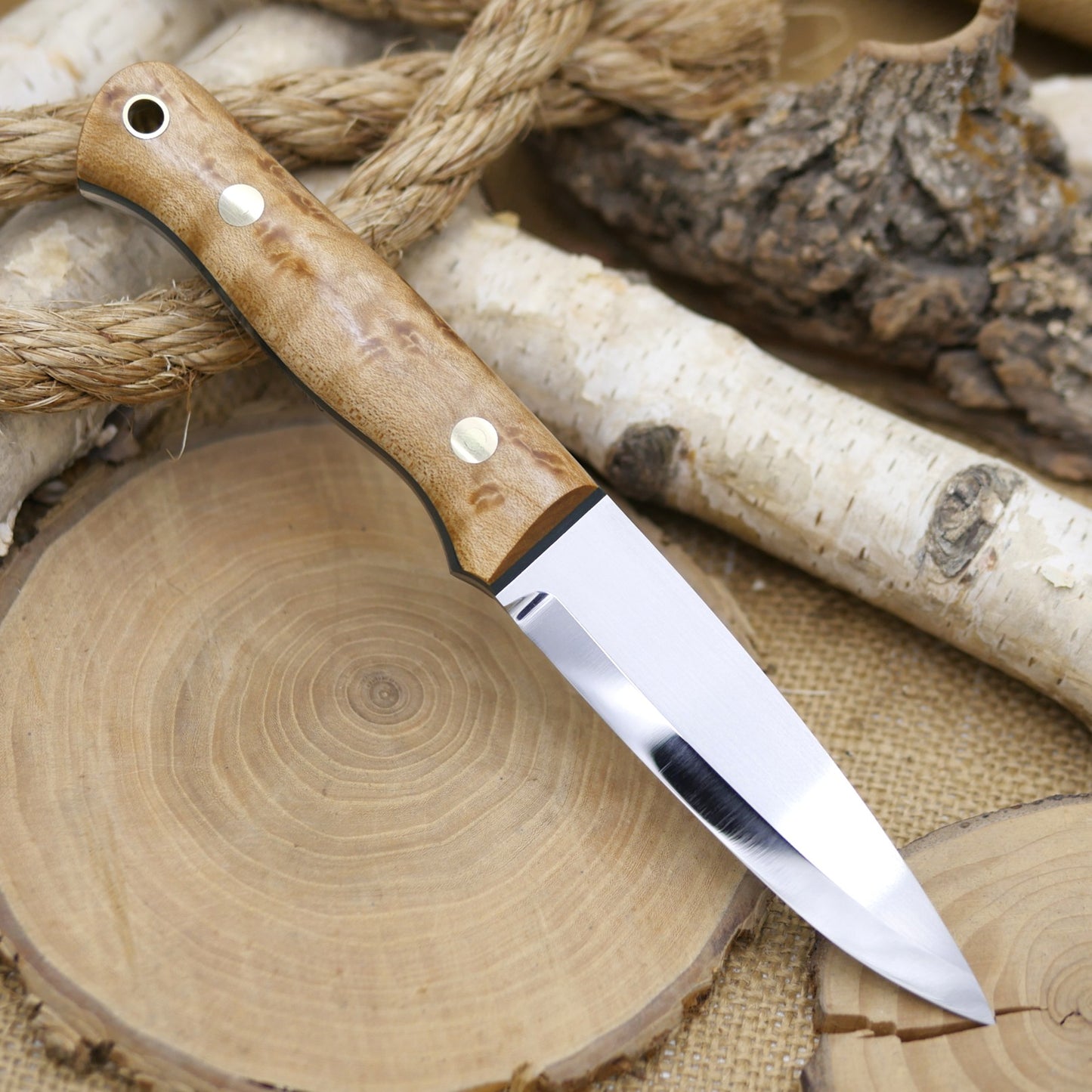 Classic: Birdseye Maple & Forest Green G10