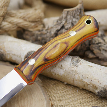 Explorer: Seared Osage Orange & Orange G10