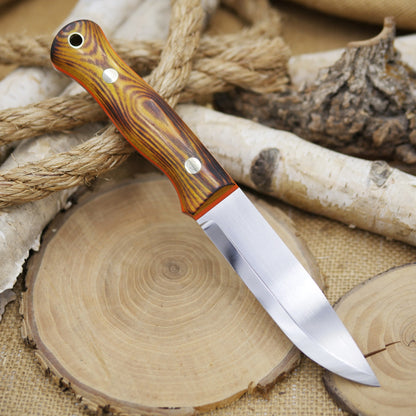 Explorer: Seared Osage Orange & Orange G10