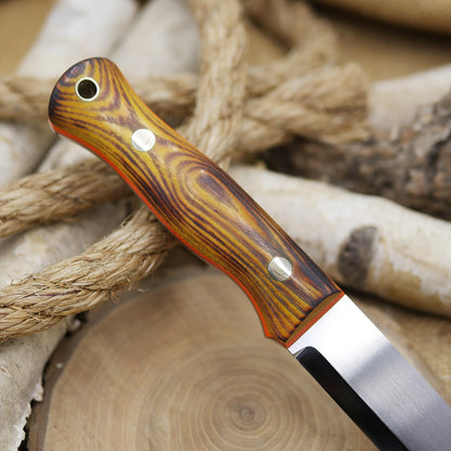 Explorer: Seared Osage Orange & Orange G10