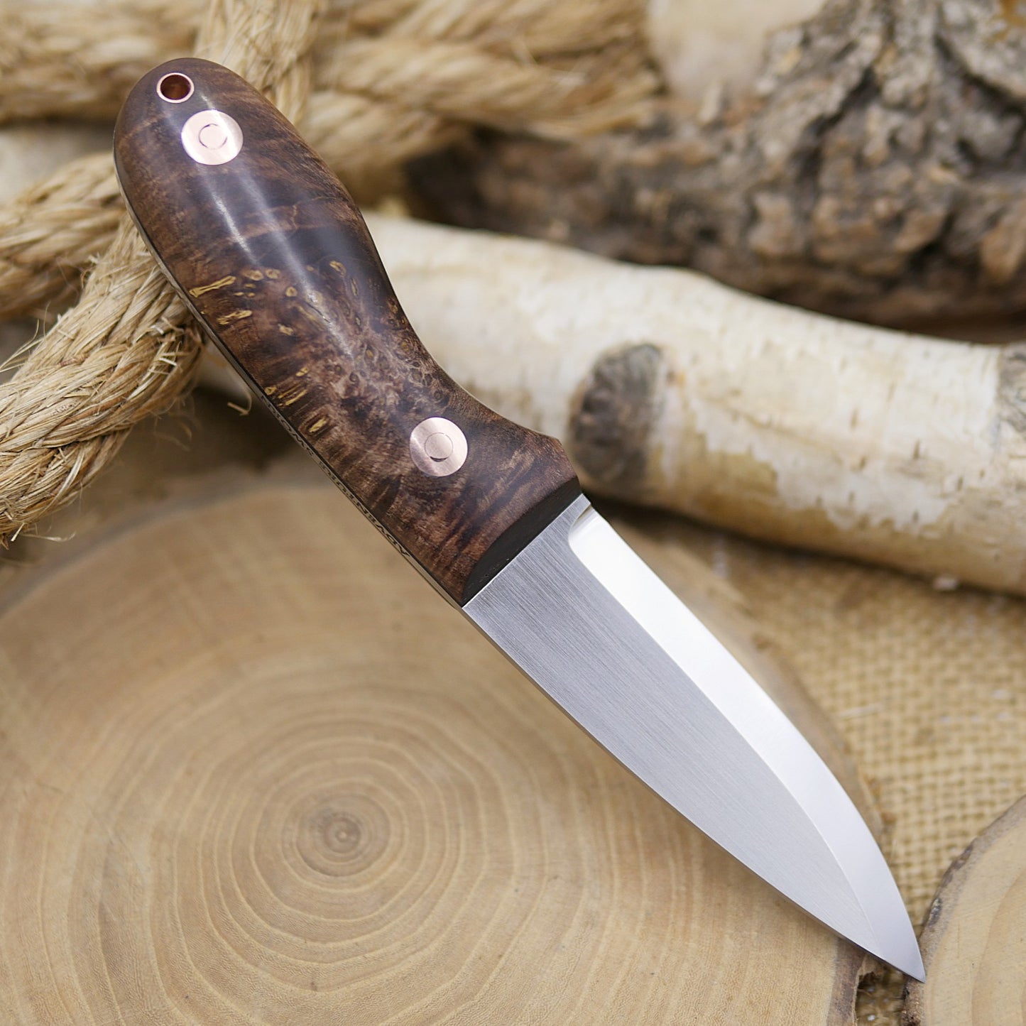 Walker: AEB-L, Stabilized Maple Burl