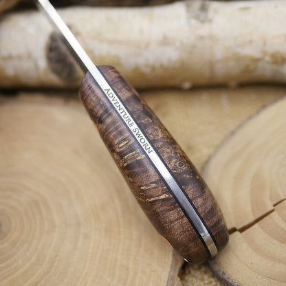 Walker: AEB-L, Stabilized Maple Burl
