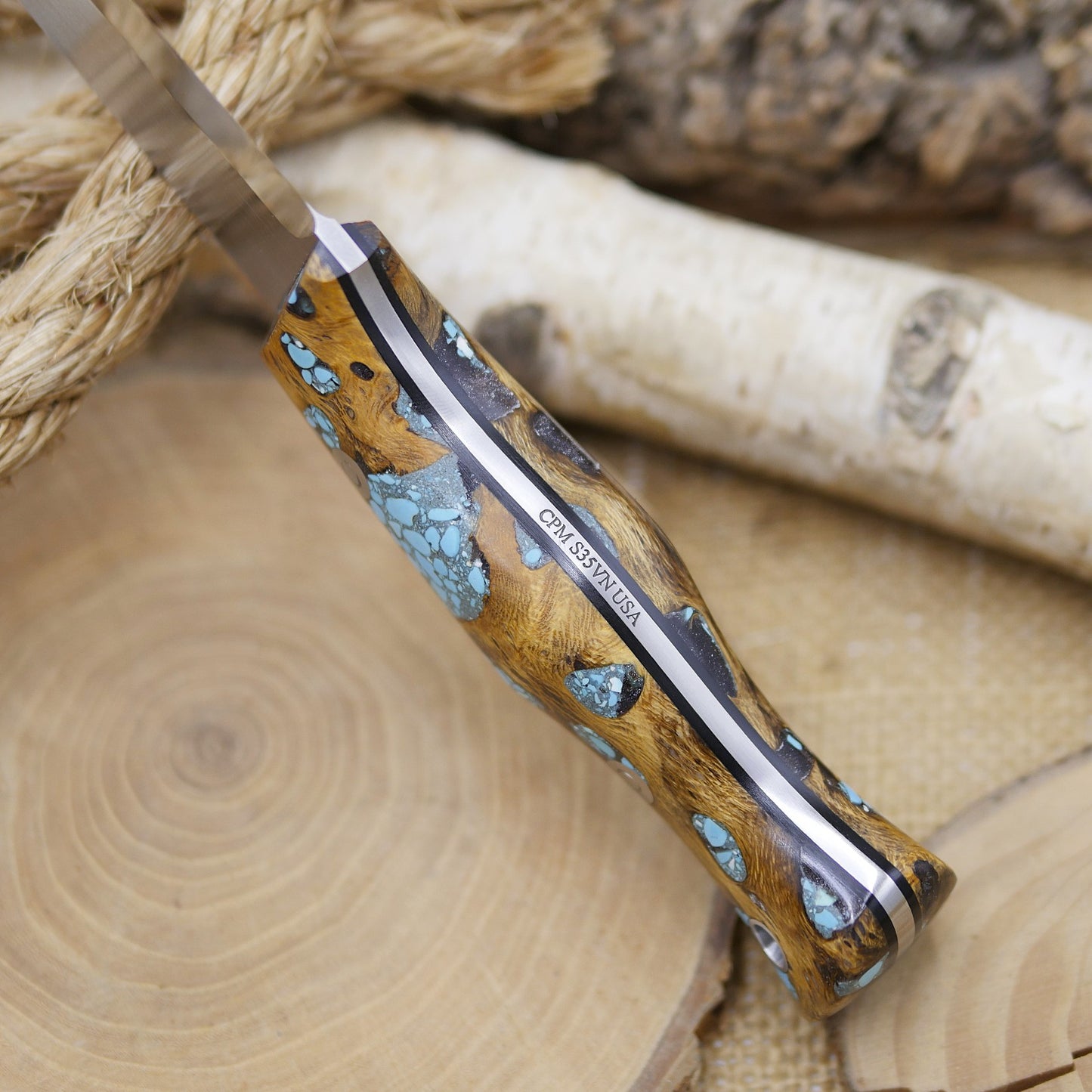 Tradesman: S35VN, Cholla Cactus & Turquoise