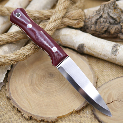 Mountaineer: Magnacut, Red G10 & Double Liners