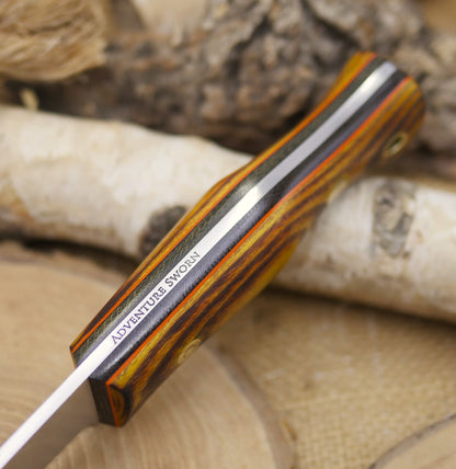Tradesman: Seared Osage Orange, Green Canvas & Hunter Orange Liners