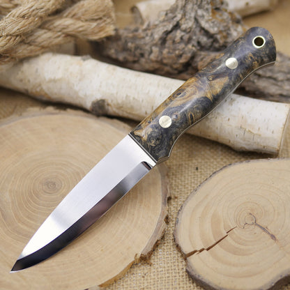 Classic: Buckeye Burl, Earth Brown & White Liners