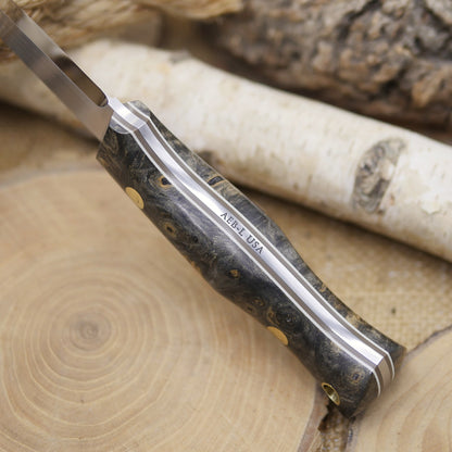 Classic: Buckeye Burl, Earth Brown & White Liners