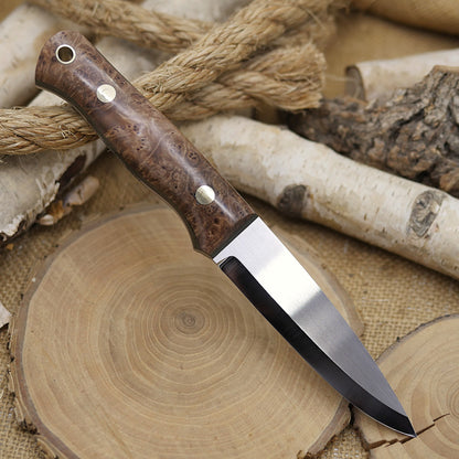 Classic: Maple Burl, Green Canvas Liners