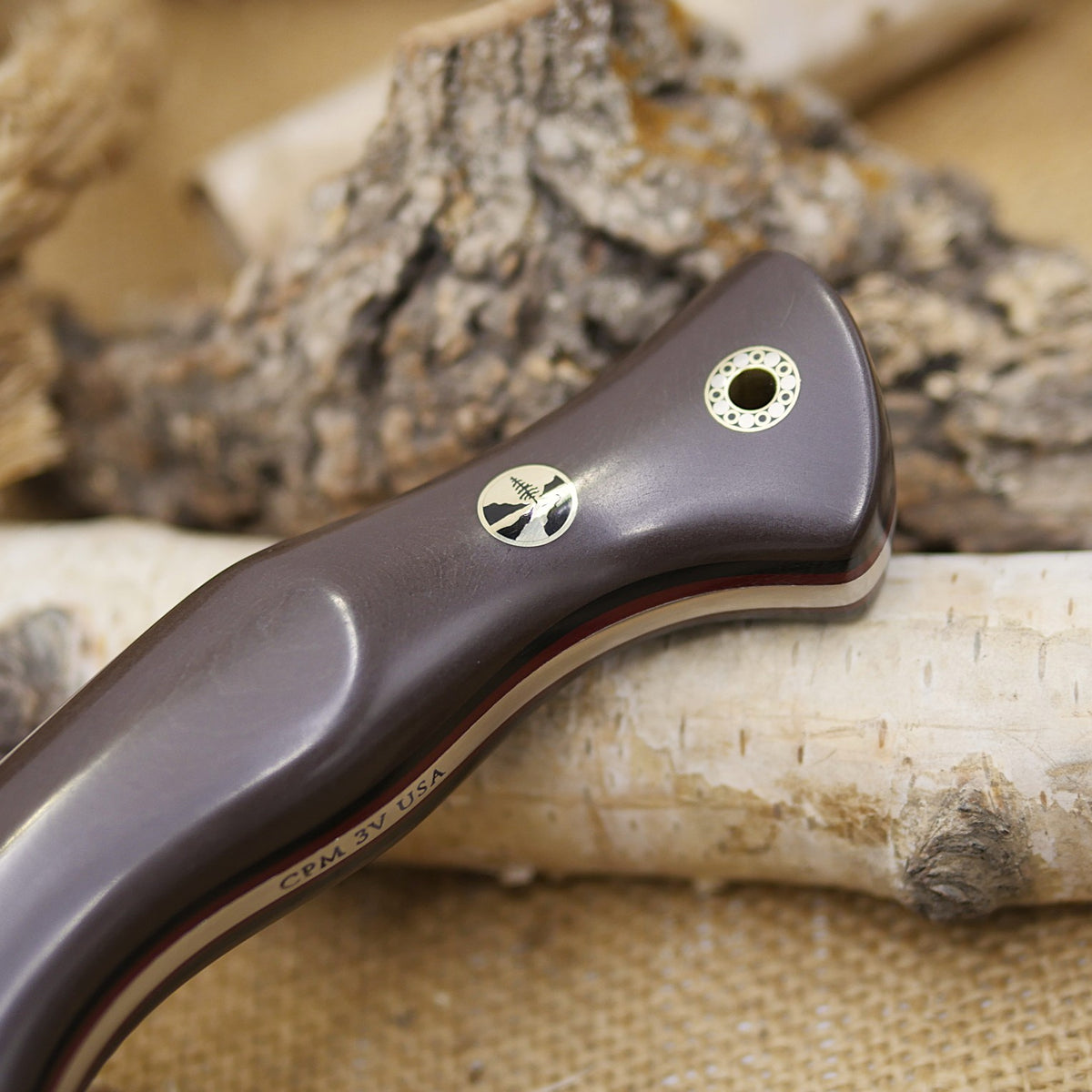 Frontiersman: Rosedale Richlite & Mosaic Pins