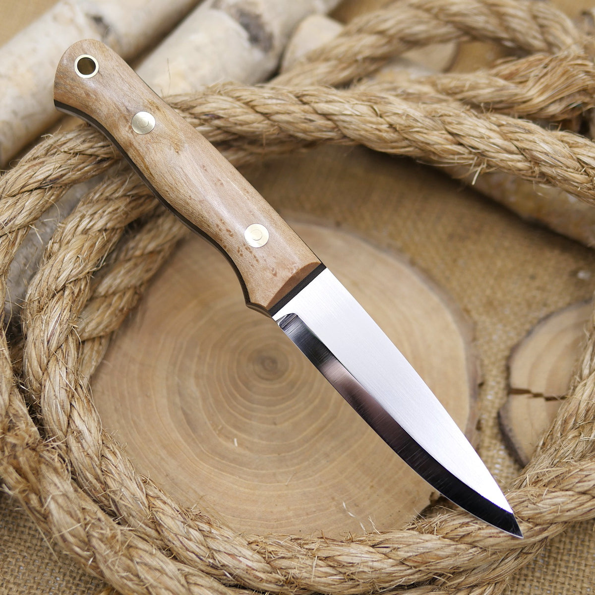 Classic: Stabilized Birdseye Maple & Green Canvas