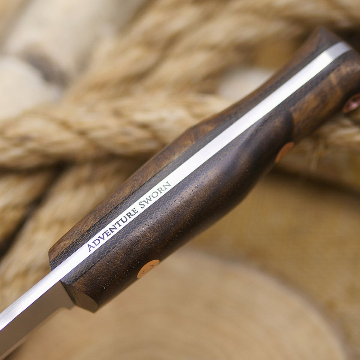Classic: Stabilized Walnut & Green Canvas
