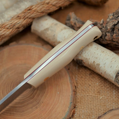 Classic: Ivory Paper Micarta, Cinnamon Liners