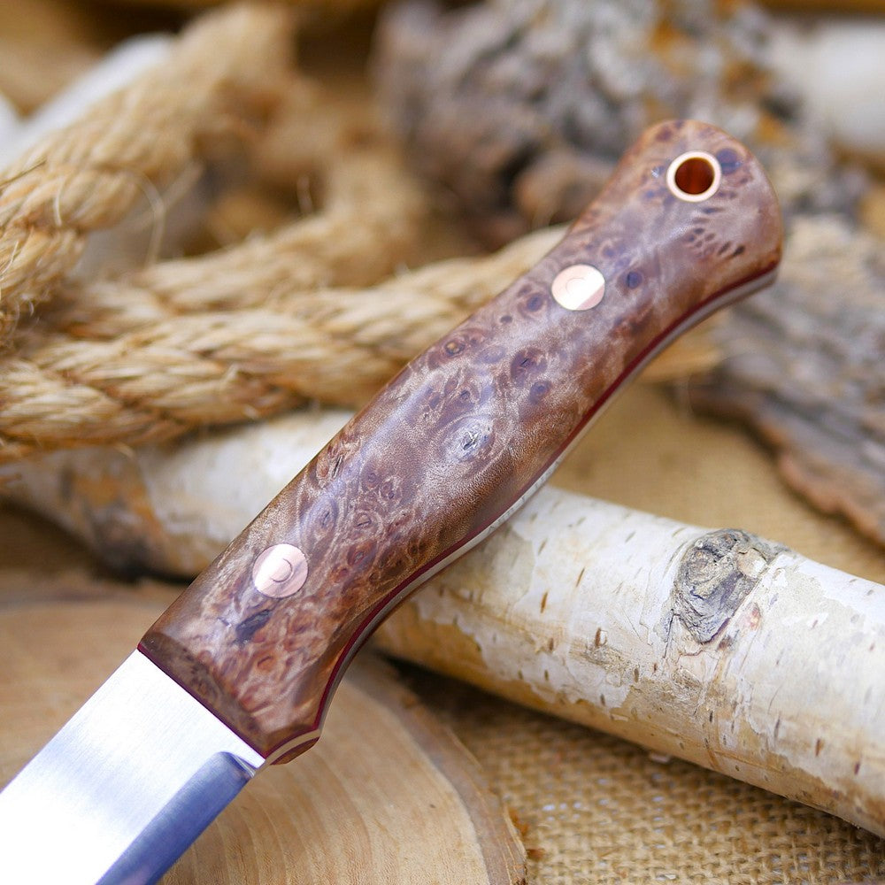Explorer: Maple Burl & Red G10