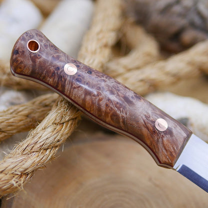 Explorer: Maple Burl & Red G10