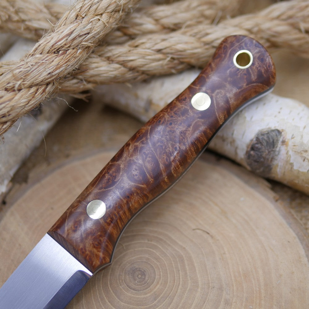 Mountaineer: Maple Burl & Black G10