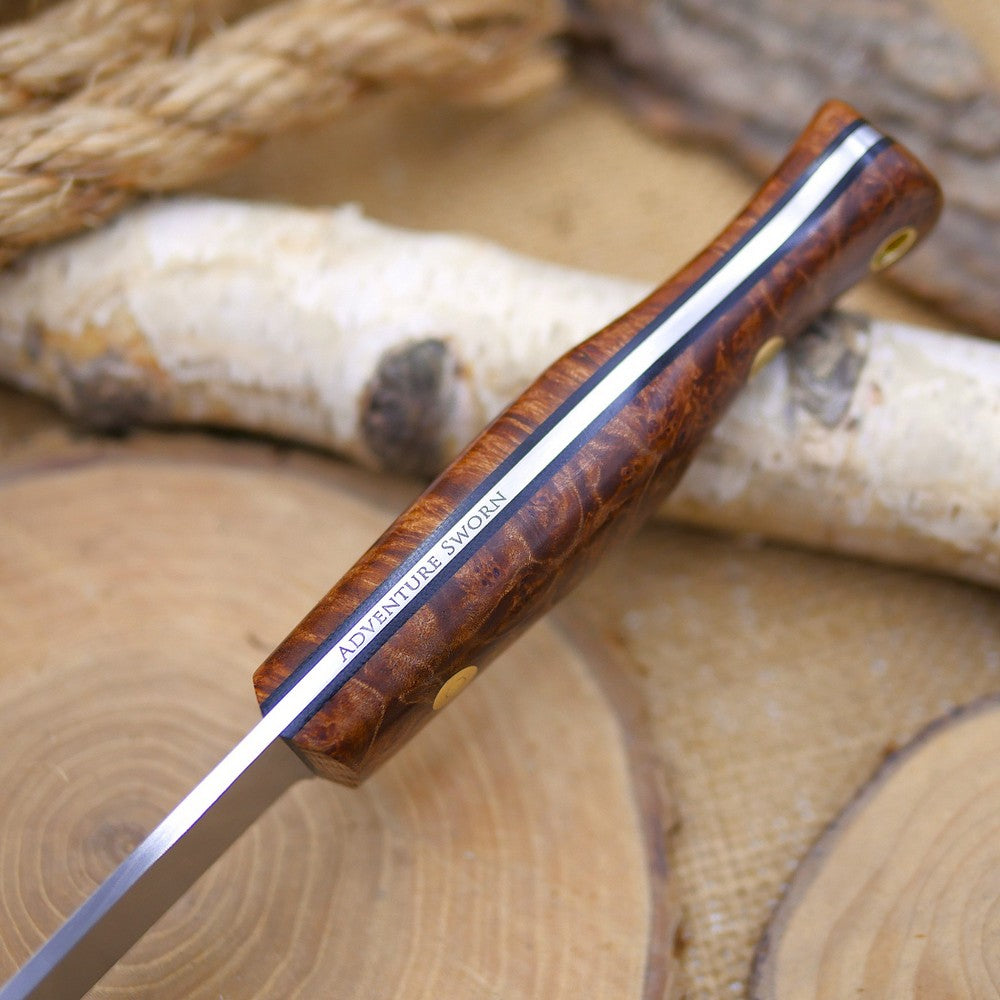 Mountaineer: Maple Burl & Black G10