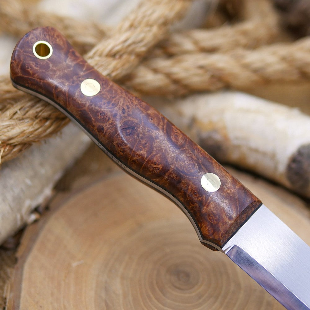 Mountaineer: Maple Burl & Black G10