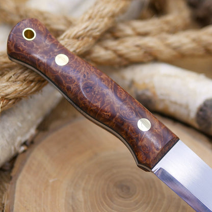 Mountaineer: Maple Burl & Black G10