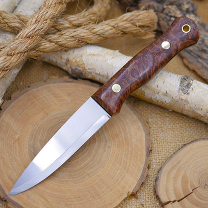 Mountaineer: Maple Burl & Black G10
