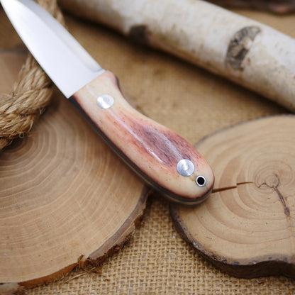 [In-Stock] Walker: 3V, Stabilized Camel Bone & Grey G10 Liners