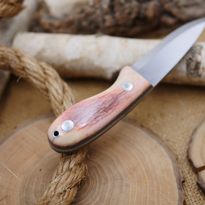 [In-Stock] Walker: 3V, Stabilized Camel Bone & Grey G10 Liners