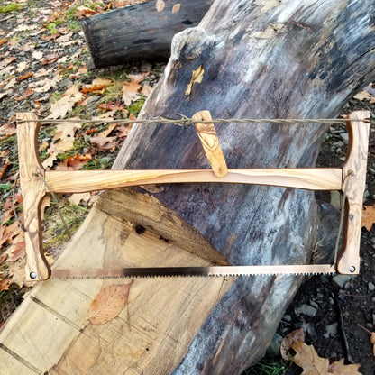Olivewood & Walnut Custom Bucksaw