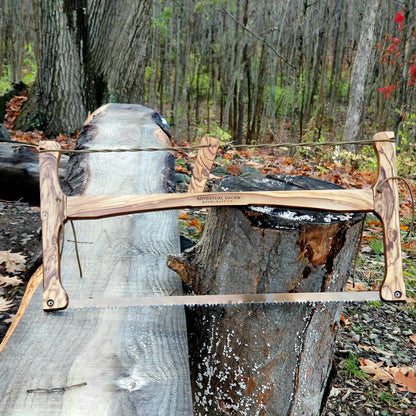 Olivewood & Walnut Custom Bucksaw
