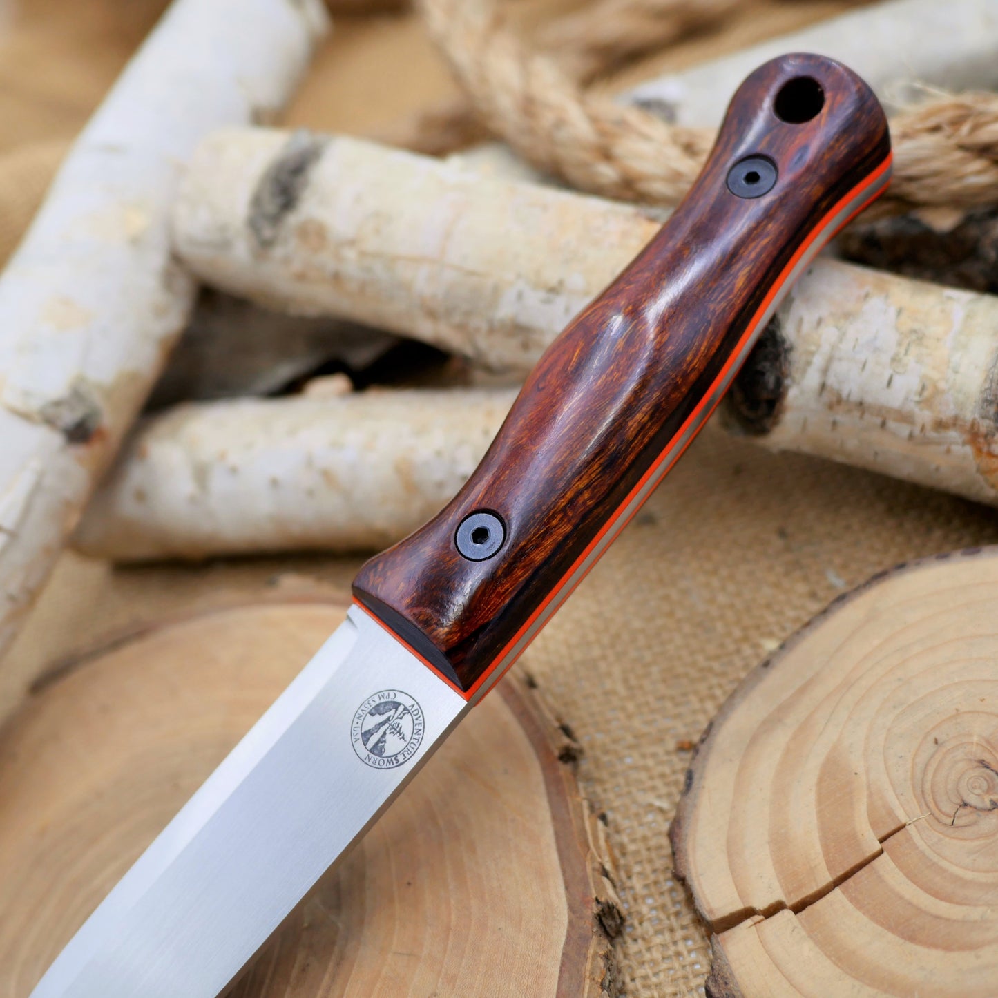 Explorer: Ironwood & Orange G10 (r-series)
