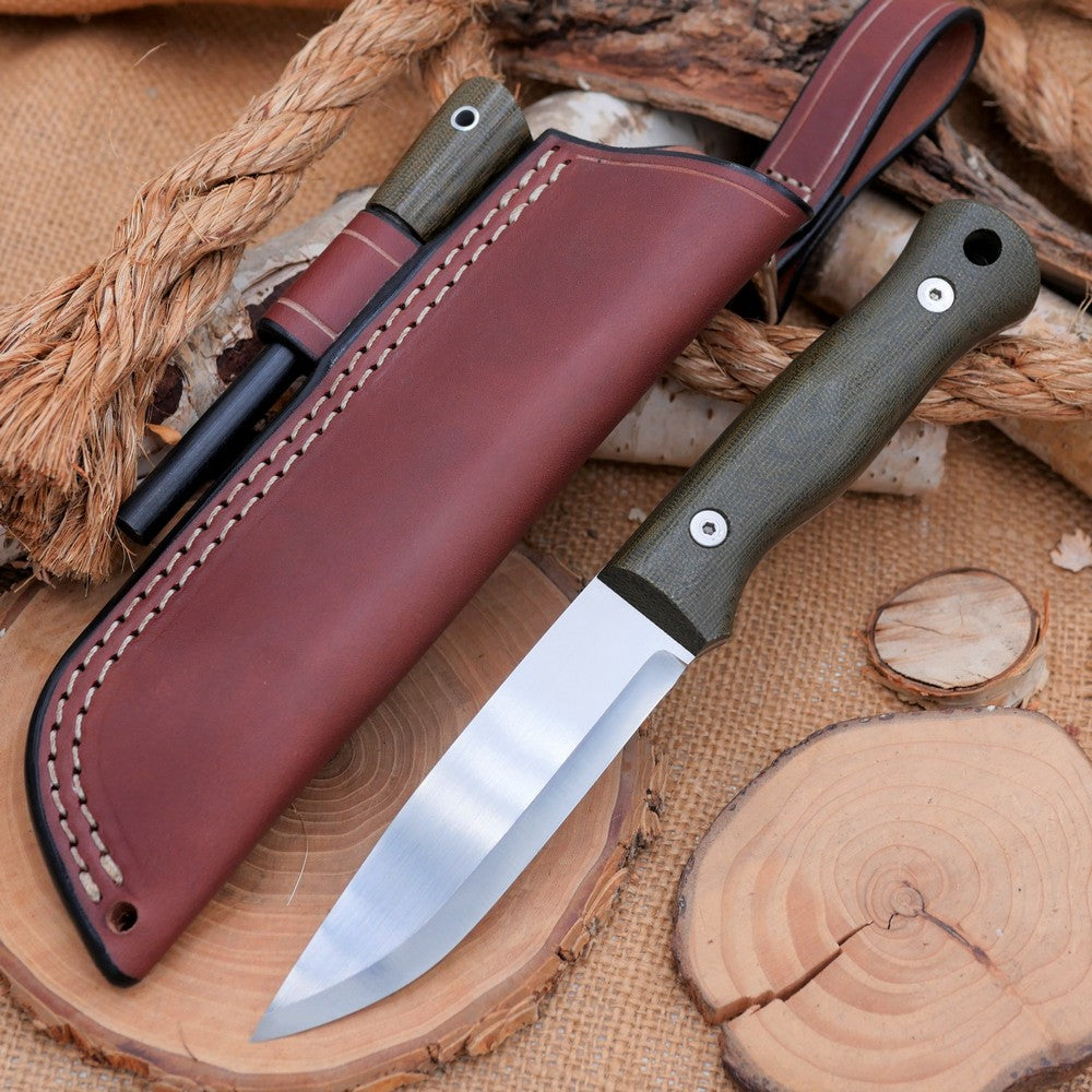 Explorer: Green Canvas Micarta