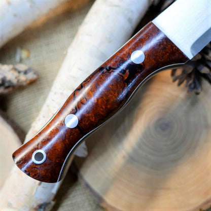 Tradesman: CPM 3V, Ironwood Burl & Double Liners