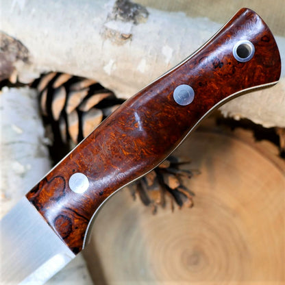 Tradesman: CPM 3V, Ironwood Burl & Double Liners