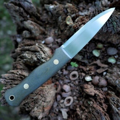 Mountaineer: Green Canvas Micarta