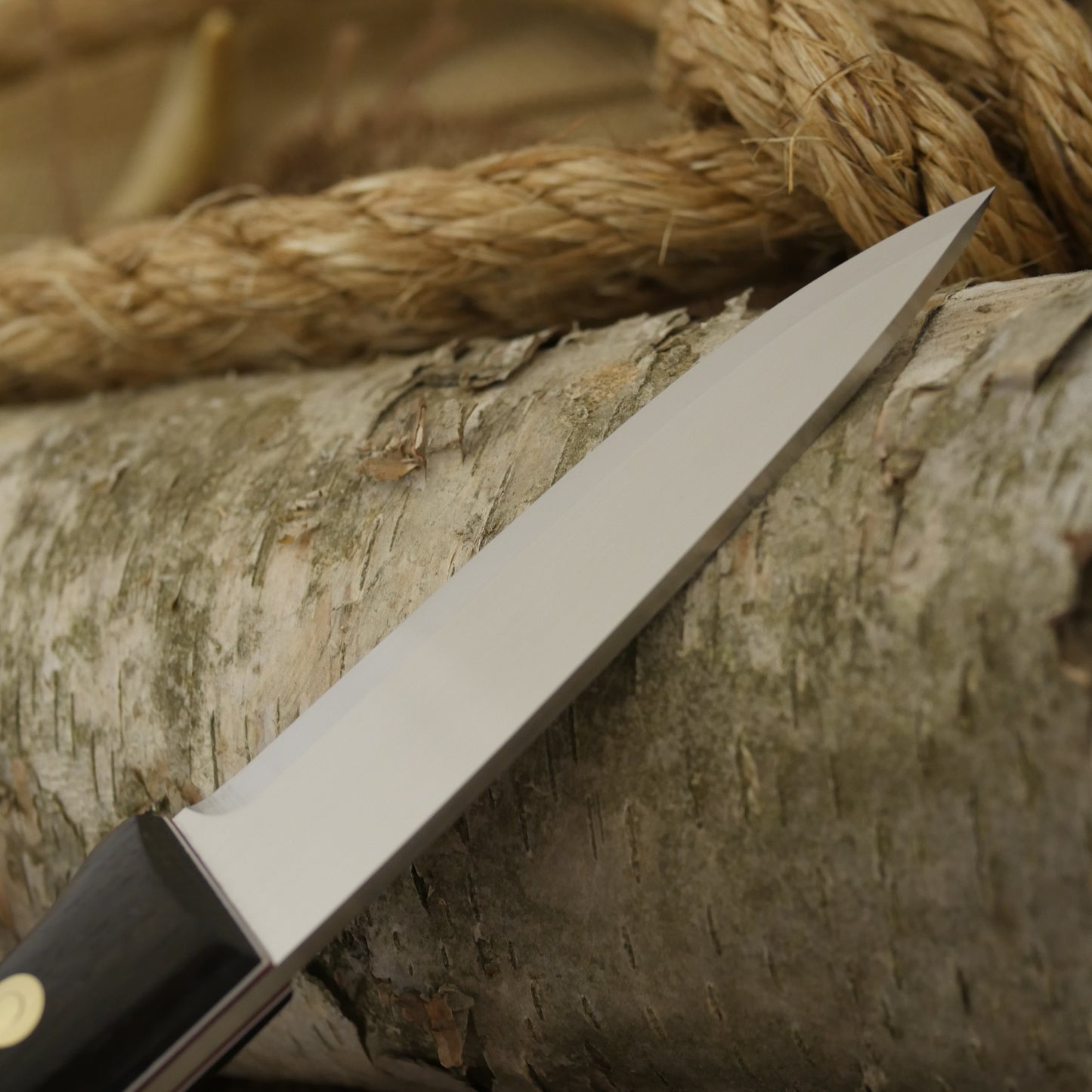 Mountaineer: Bog Oak, Red & White G10