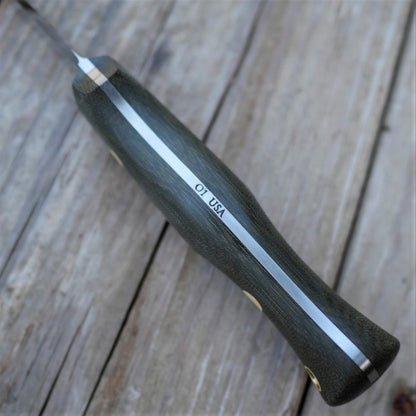 Mountaineer: Green Canvas Micarta