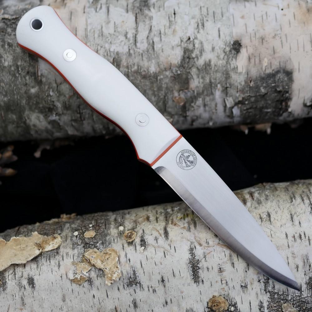 Mountaineer: White Linen & Orange G10