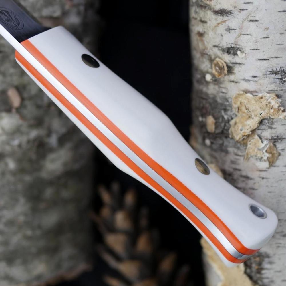 Mountaineer: White Linen & Orange G10